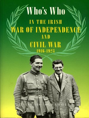 cover image of Who's Who in the Irish War of Independence and Civil War